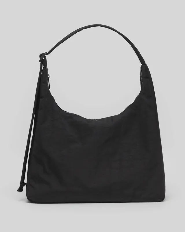 Black Nylon Shoulder Bag