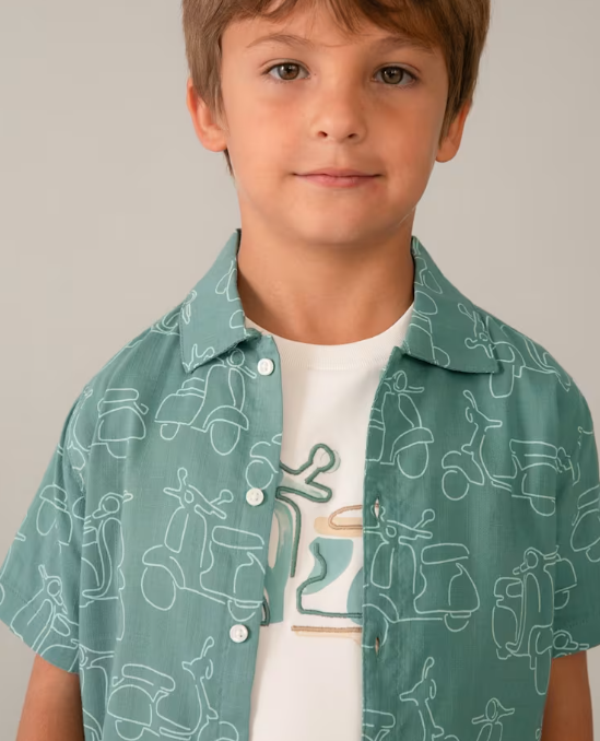 Scooters Button Up