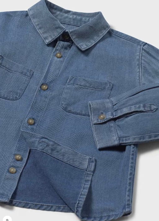 Baby Chambray Denim Shirt
