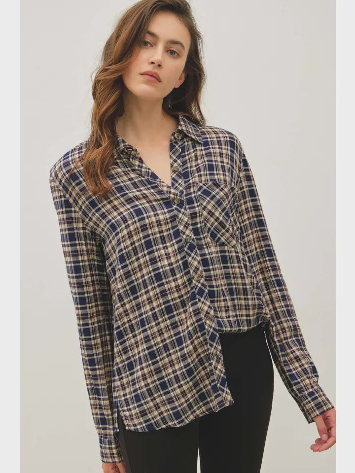 Luisa Flannel Top