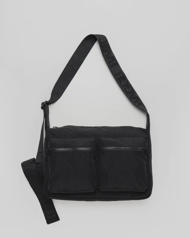 Black Medium Cargo Crossbody