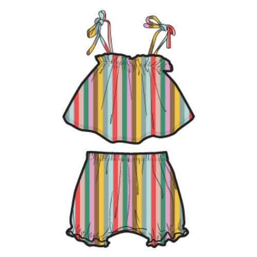Stripes Baby Set