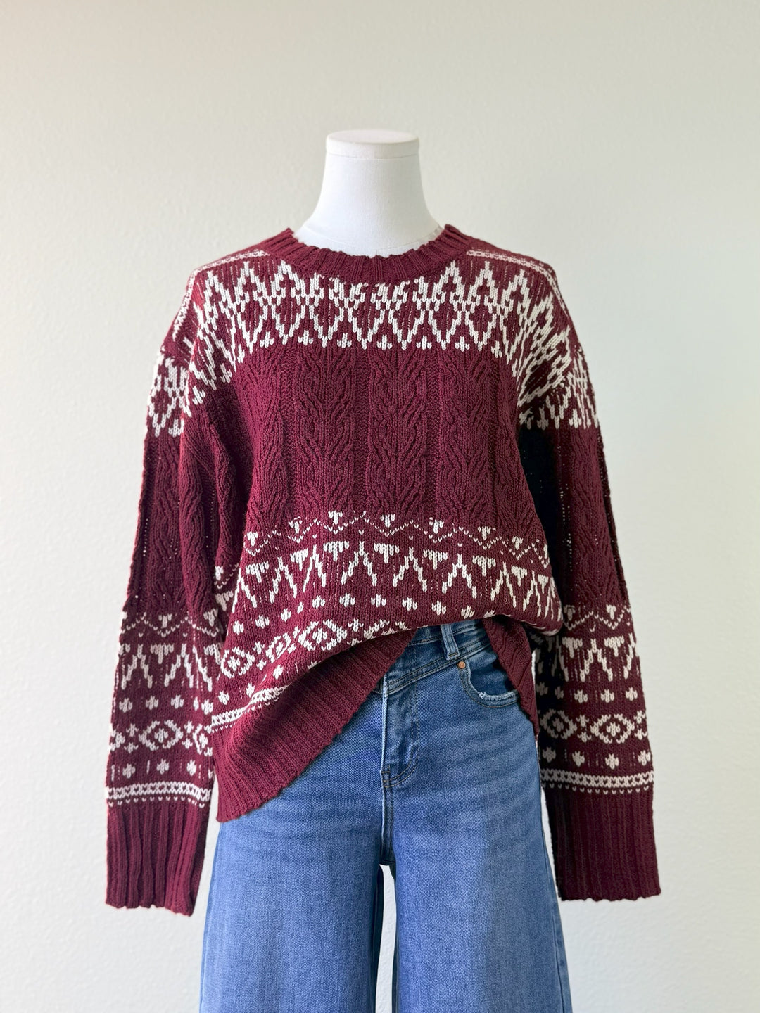 Kyle Cable Knit Sweater
