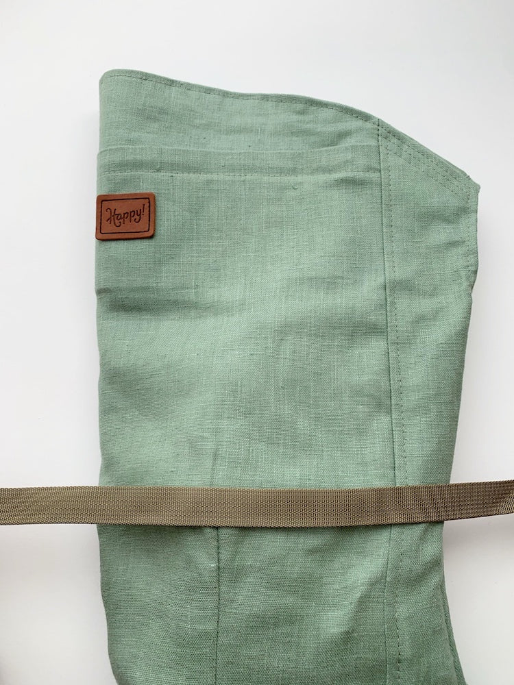 Eucalyptus/Tan Toddler Carrier