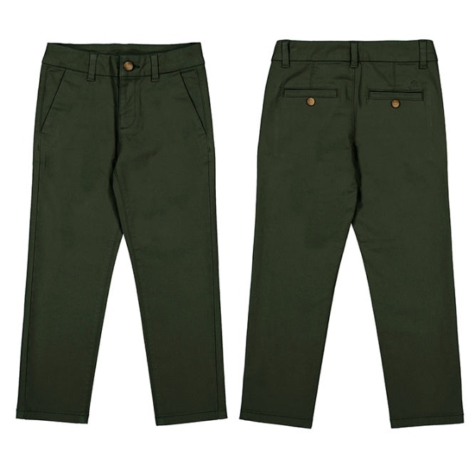 Olive Toddler Trousers