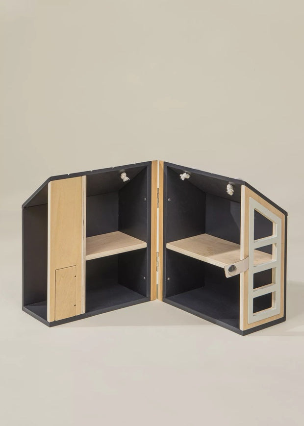 Wooden Dollhouse To Go