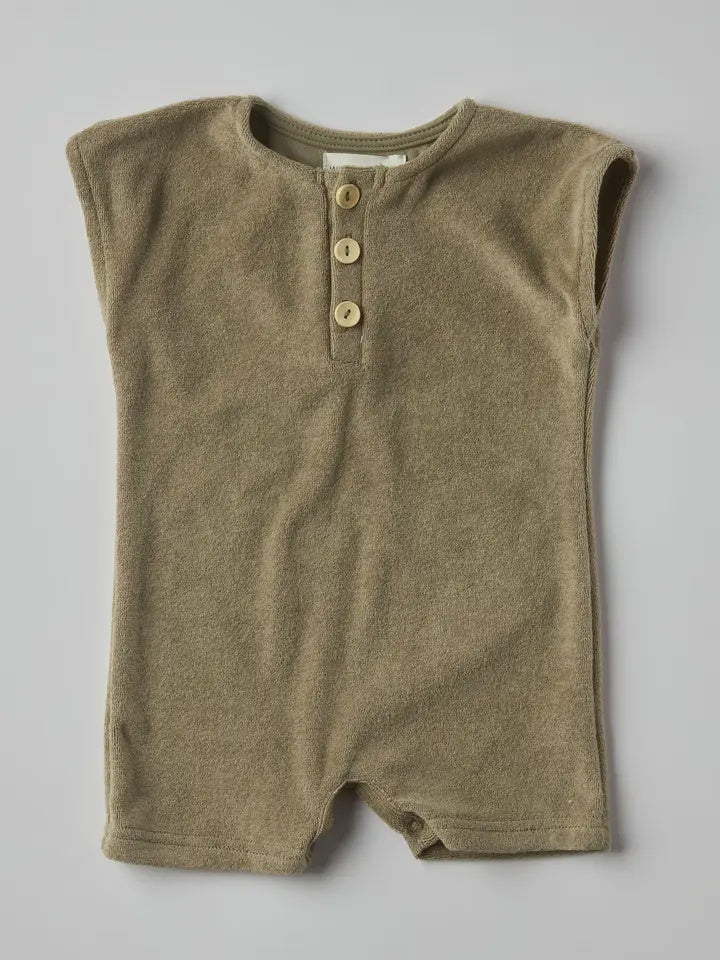 Dillion Romper in Green