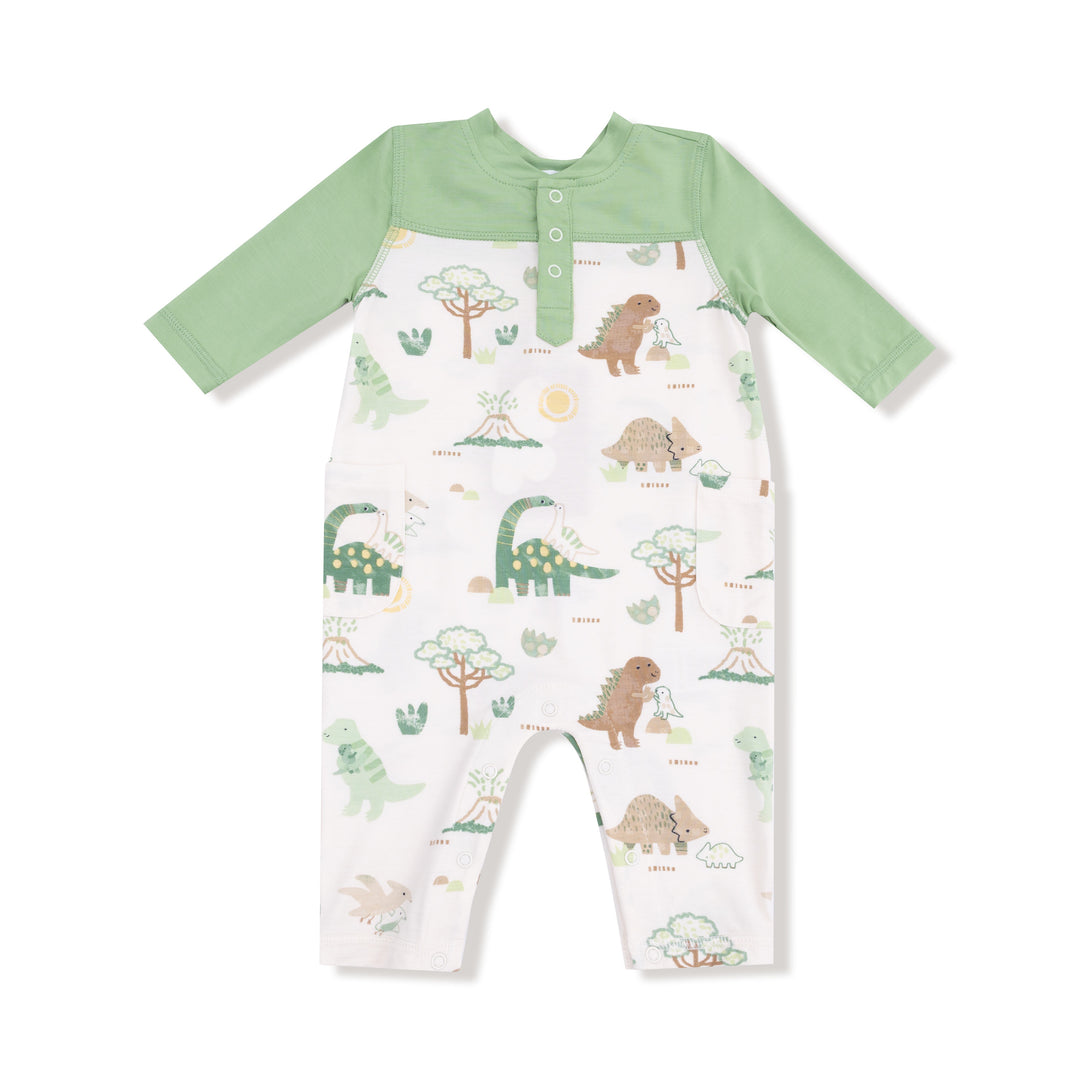 Dino Contrast Romper