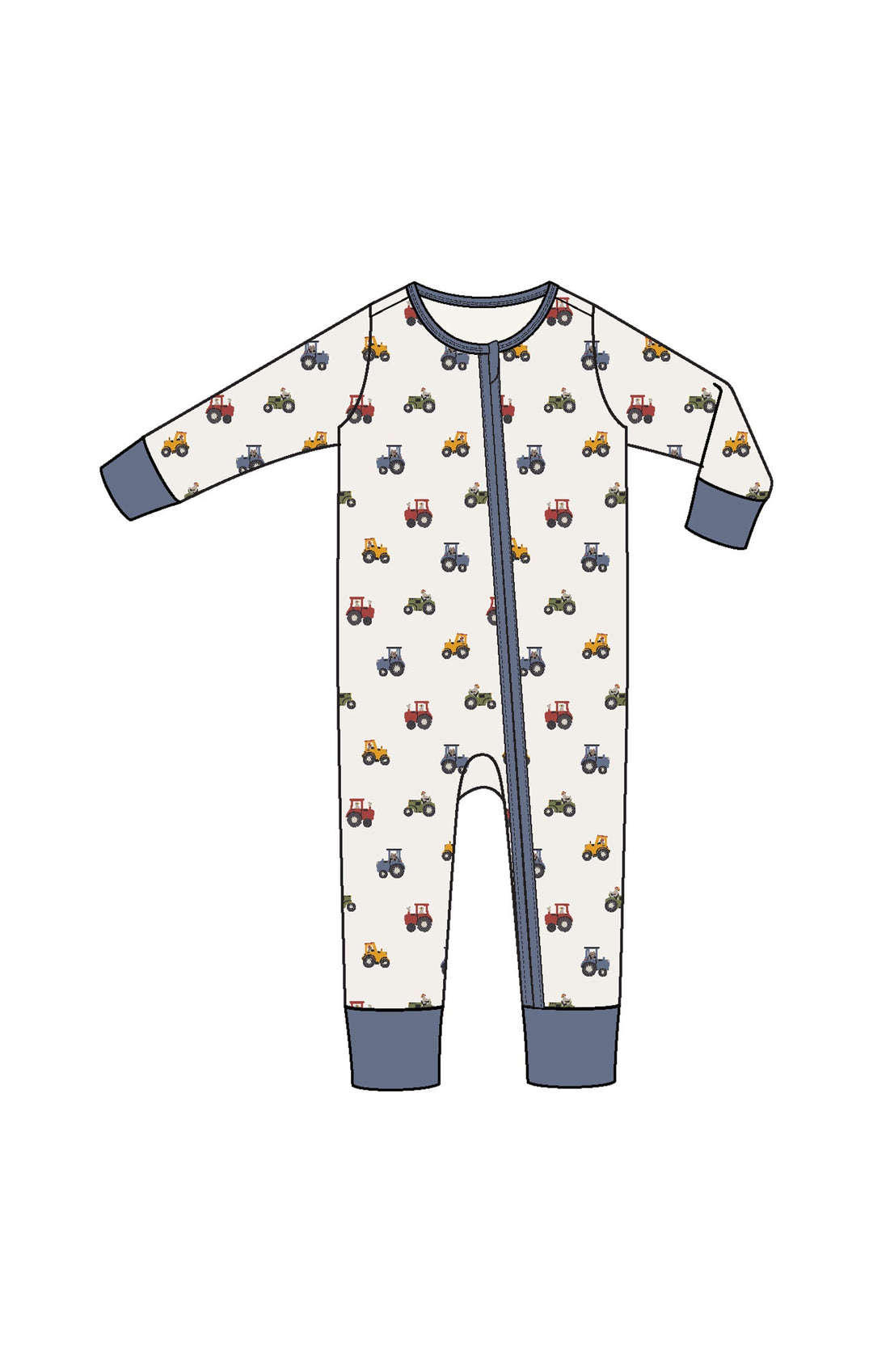 Tractors Convertible Romper