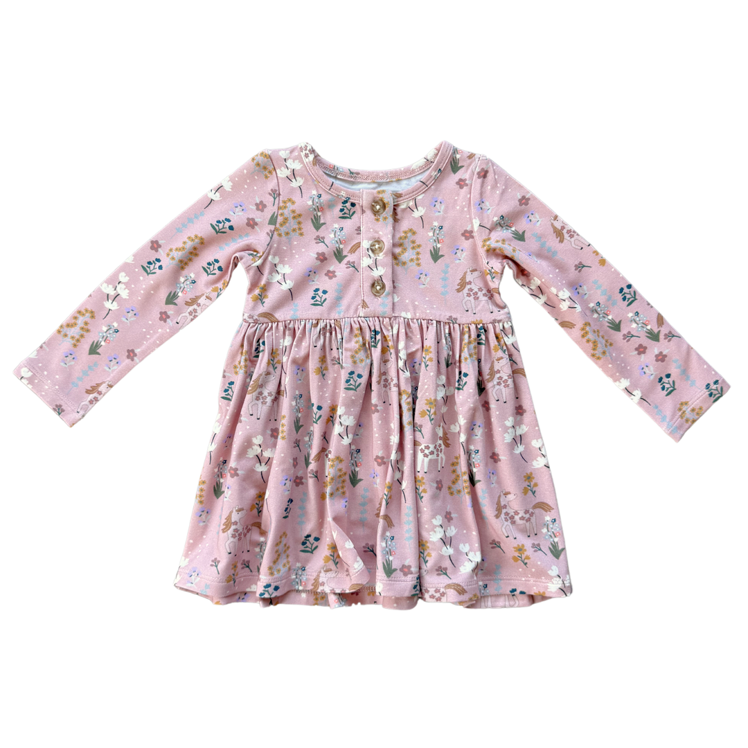 Unicorn Henley Dress