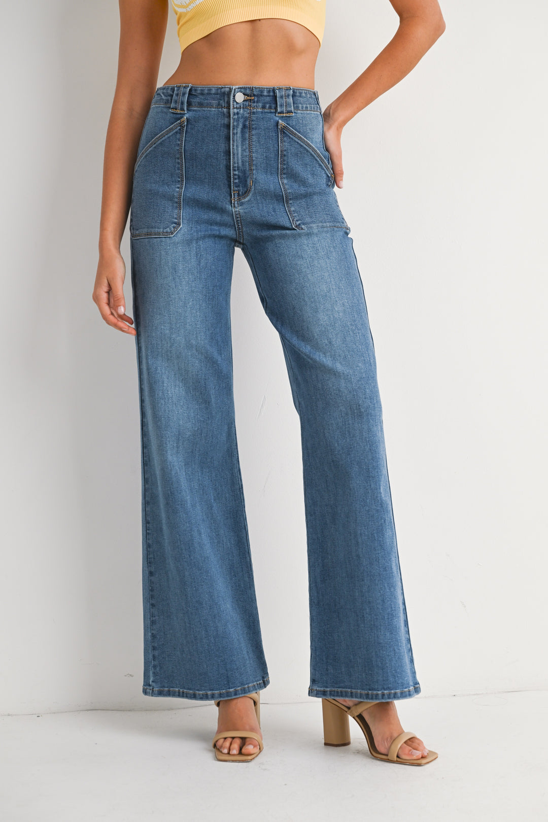 Zella Patch Pocket Jean*