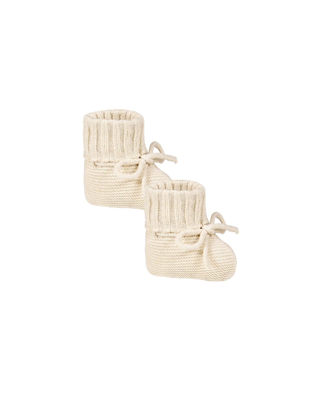 Nautral Knit Booties