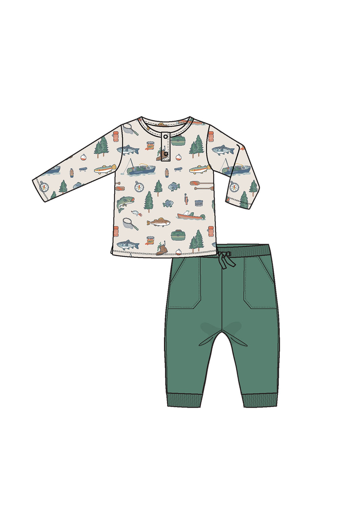 Fishing Henley & Jogger