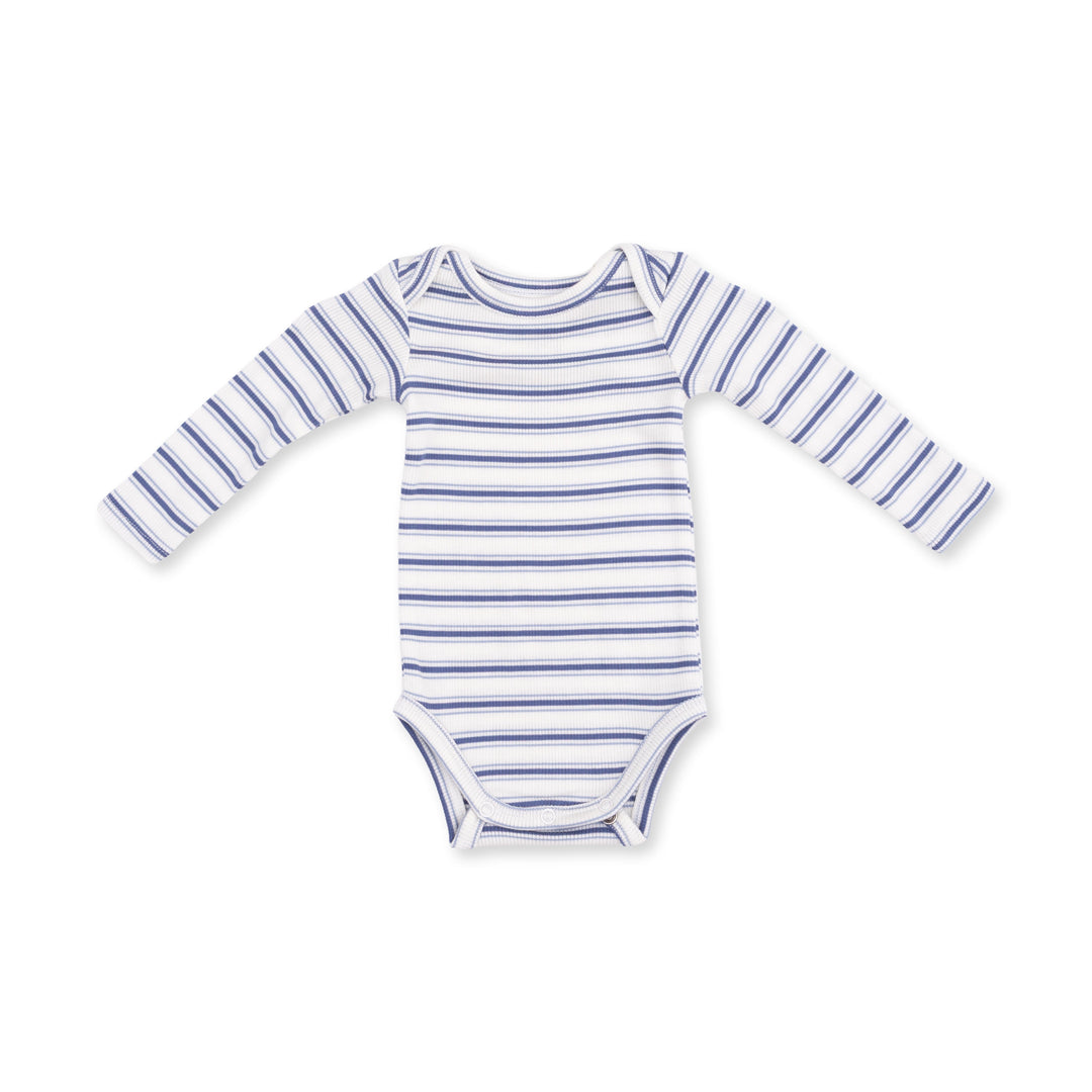 Vintage Blue Stripe Bodysuit