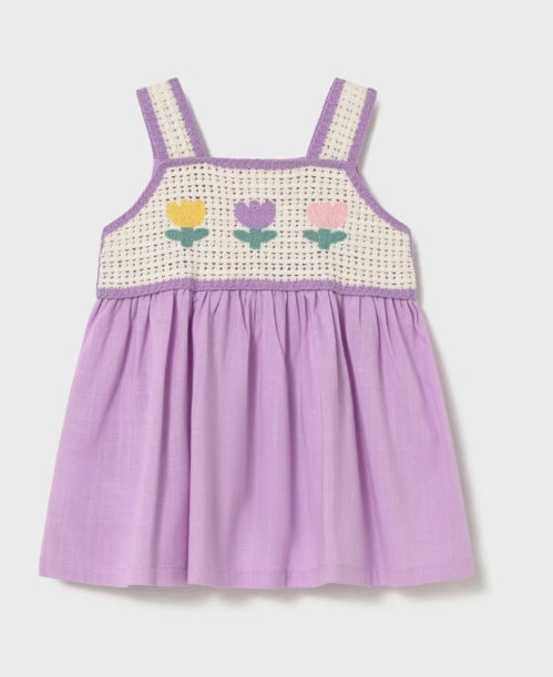 Crochet Tulips Dress