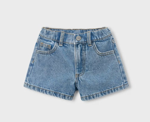 Light Wash Denim Short
