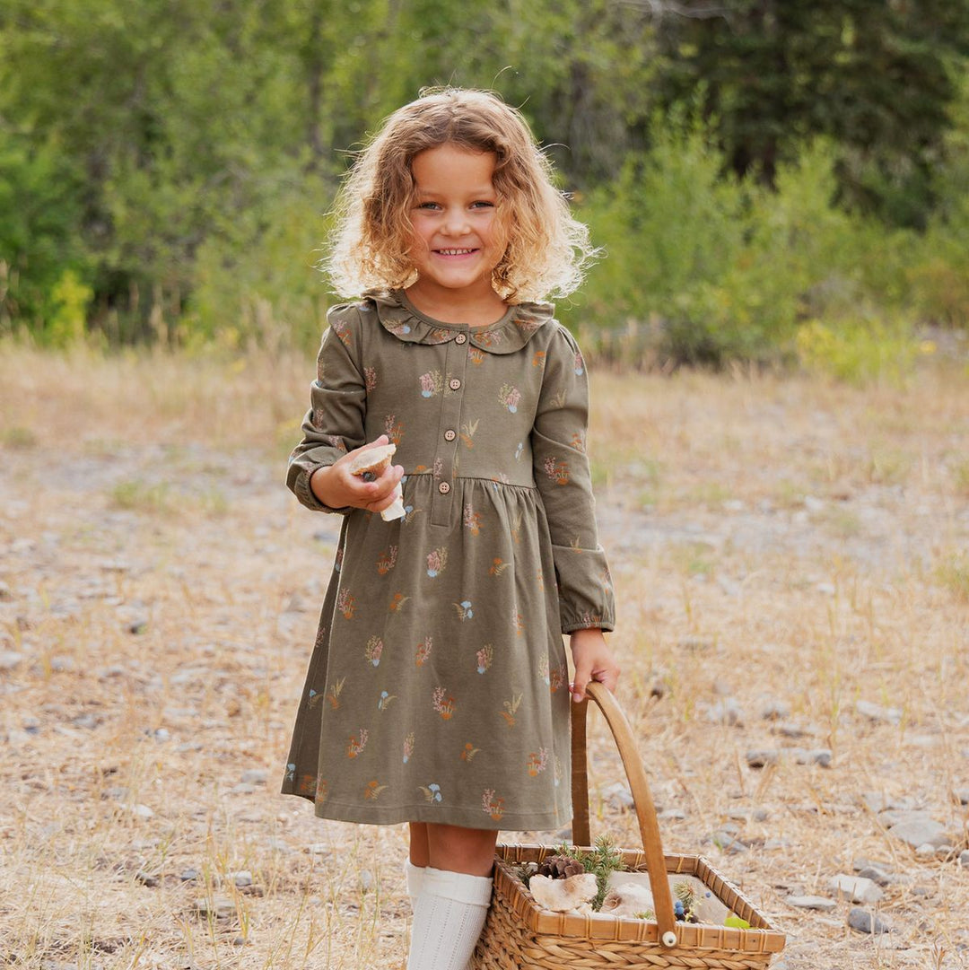 Mushrooms Jersey Dress