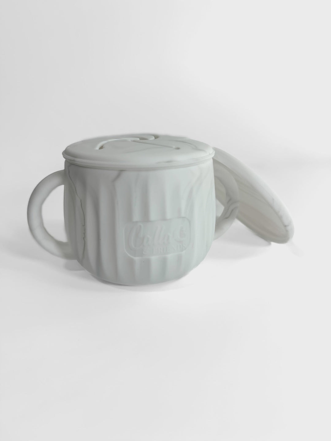 White Snack Cup