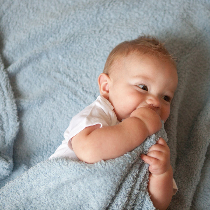 Saranoni Bamboni Mini Blanket in Light Blue