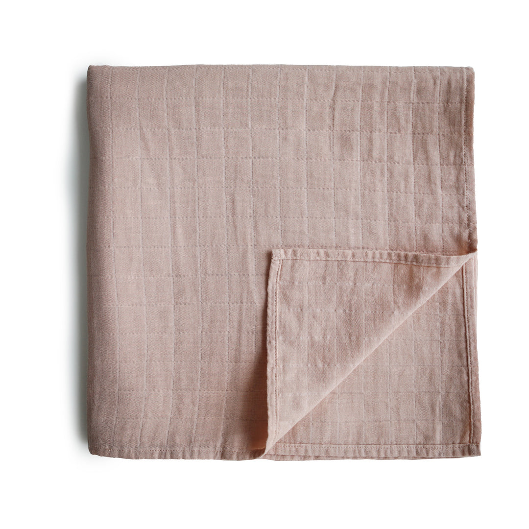 Blush Muslin Swaddle