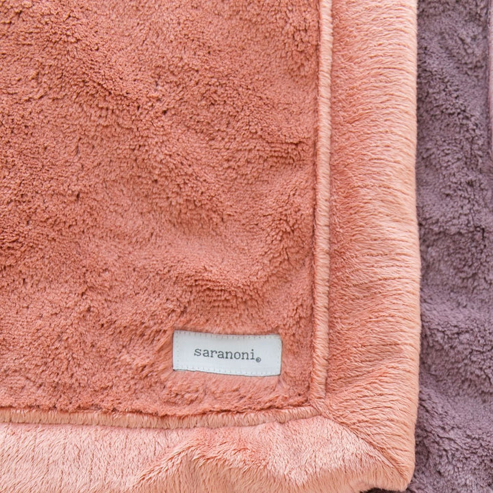 Saranoni Lush Mini Blanket in Clay