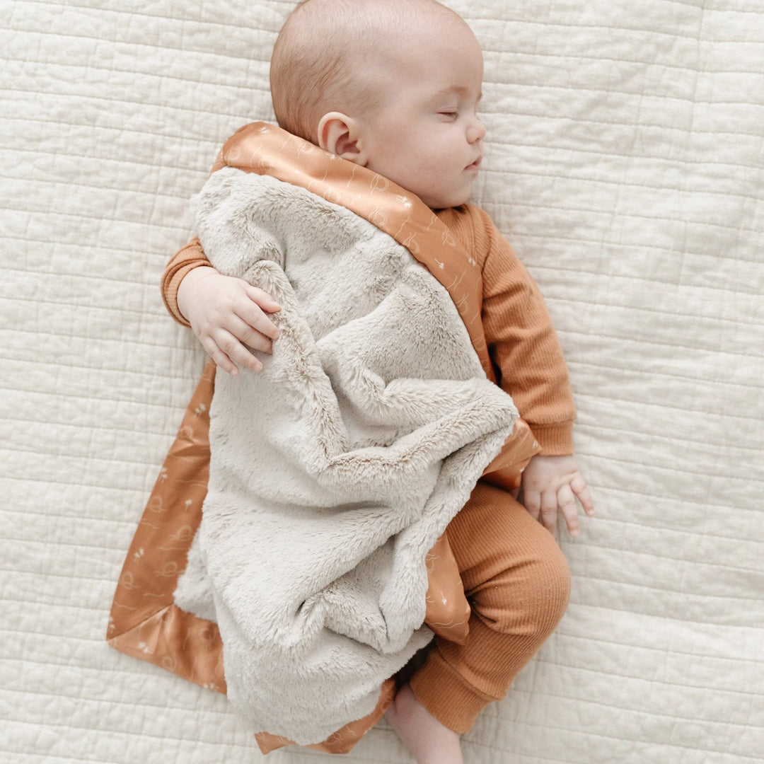 Sun and Sea Satin Border Mini Blanket