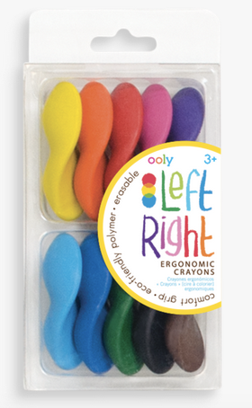 Left & Right Crayons