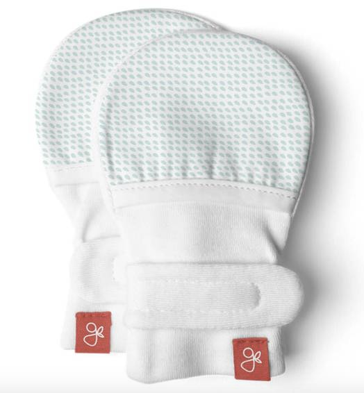 Goumikids Mitts in Blue Drops