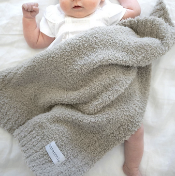 Saranoni Bamboni Mini Blanket in Taupe
