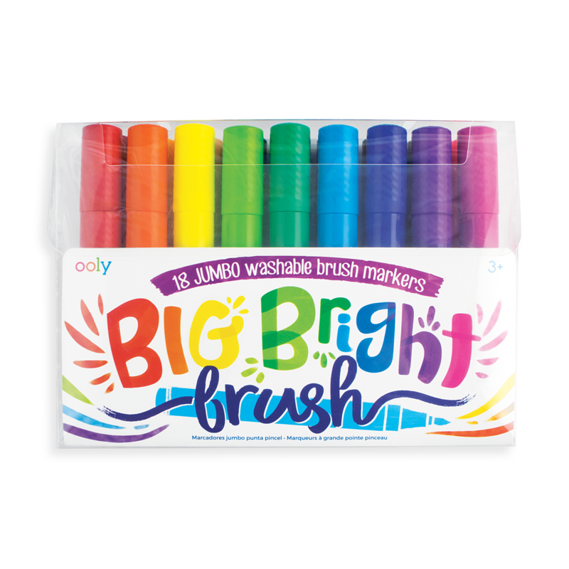 Big Bright Brush Markers