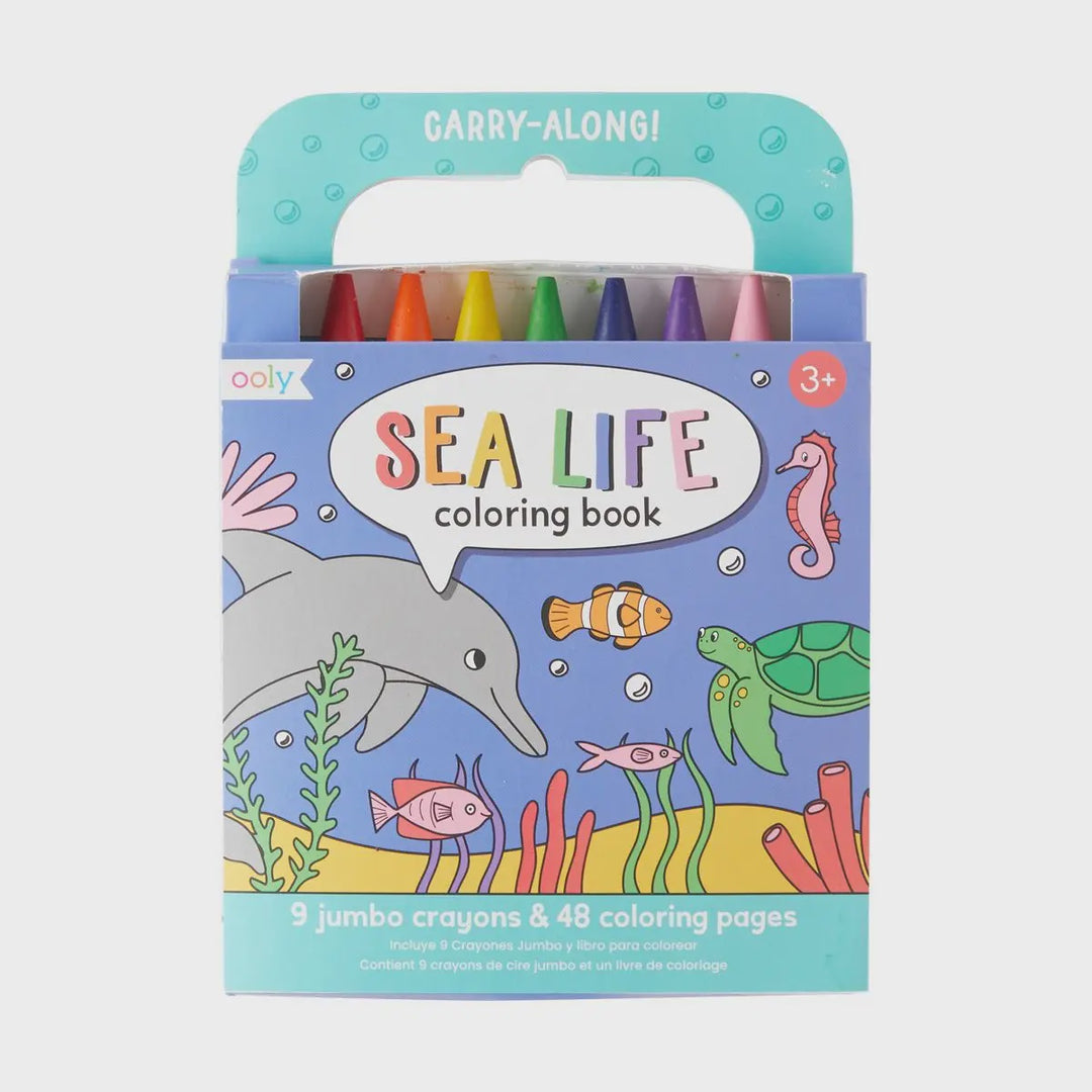 Sea Life Coloring Book